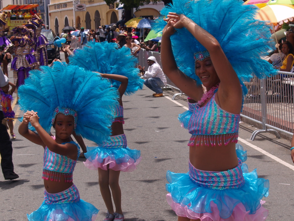 Caribbean Ritual Dancers in all sizes.