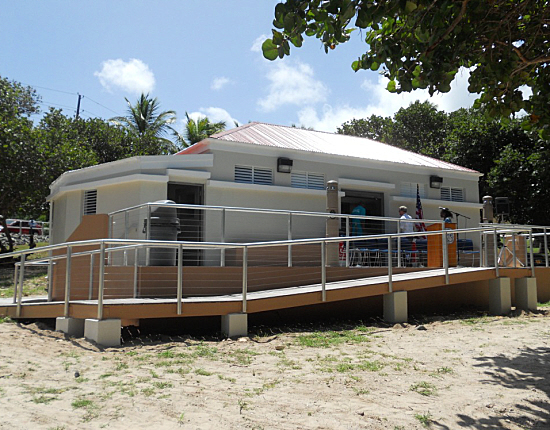 The new facility at Brewers Bay.