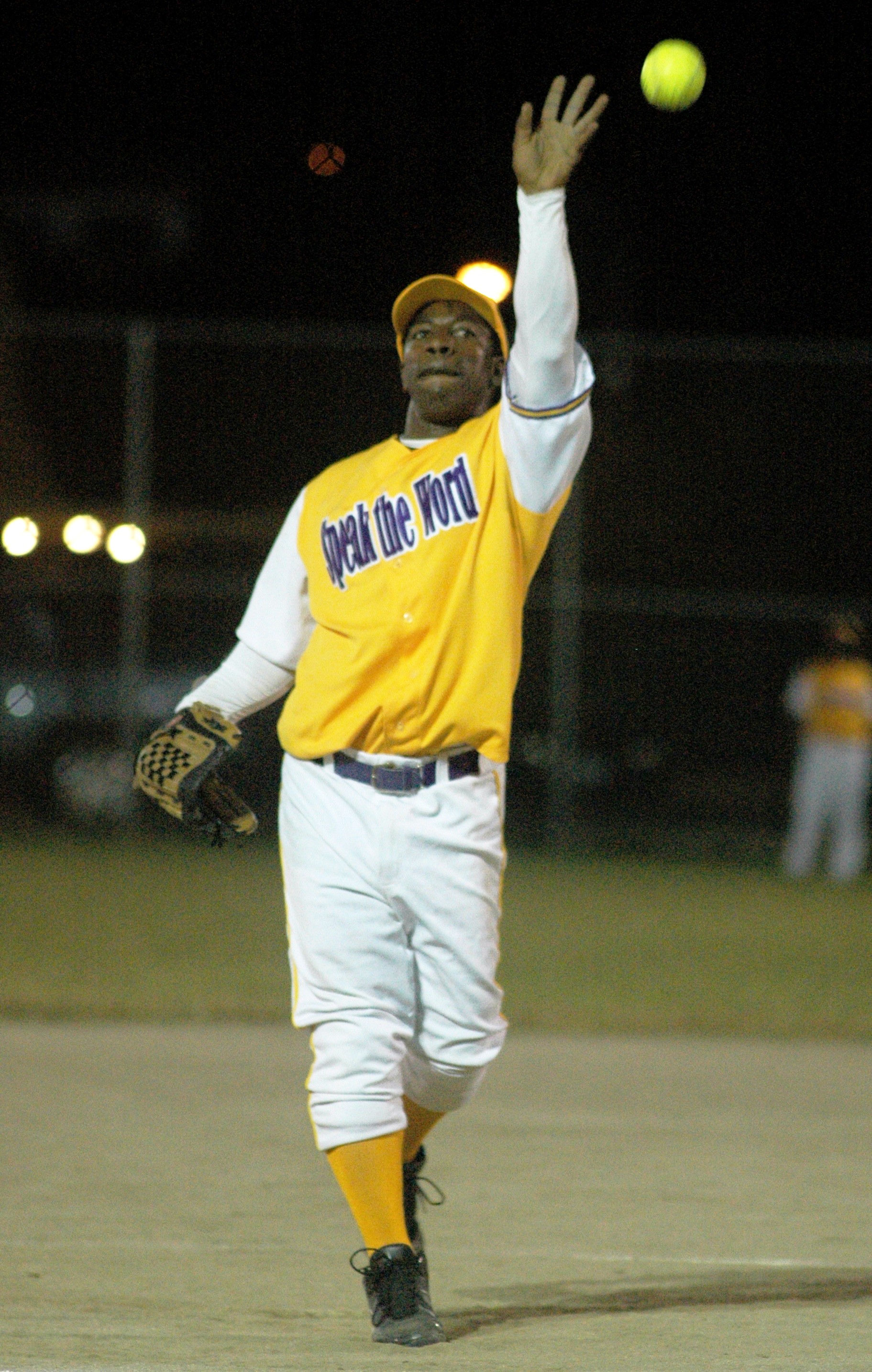 Speak the Word ace, Sylvester McIntosh, was tough on the mound and at the plate.