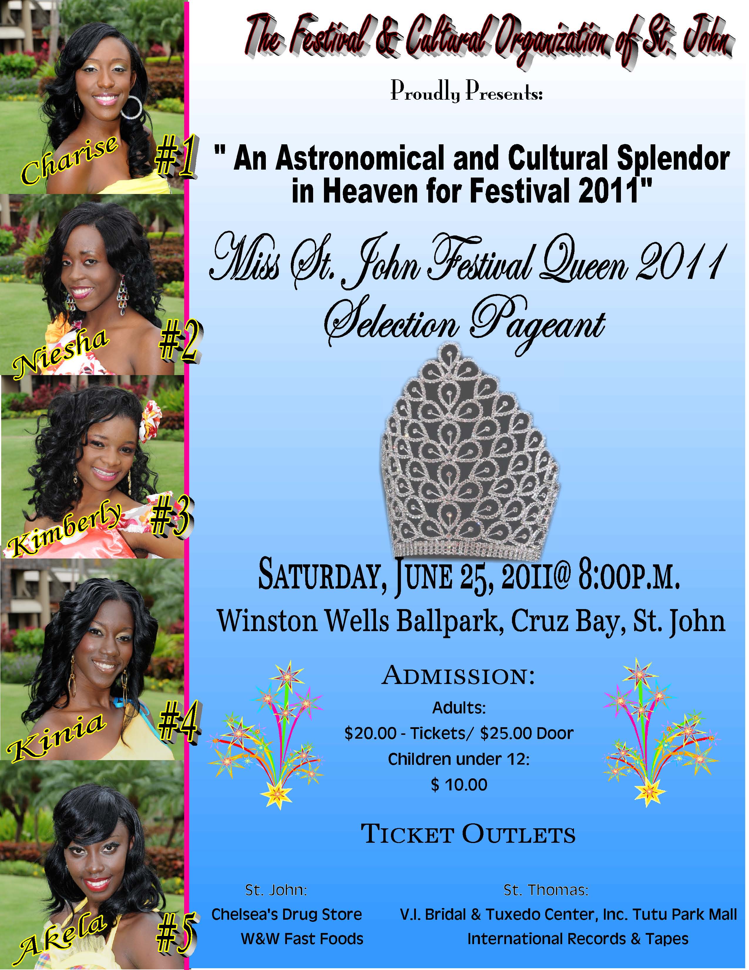 The Festival Queen Pageant is set for June 25.