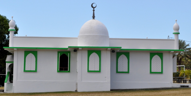 The Abu Baker As-Sideek Mosque on St. Croix, built in 1984.