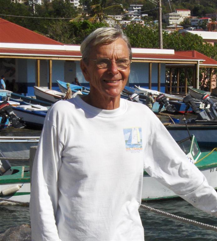 A man synonymous with sailing and good times, Rudy Thompson.