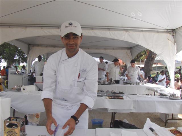 Challenge winner was B.V.I. chef Hermant Dadlani.
