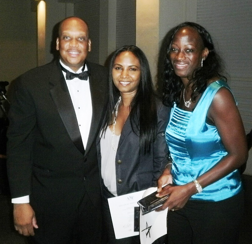 Kevin Hughes, CathyMae Sitaram and Karen Gutloff.