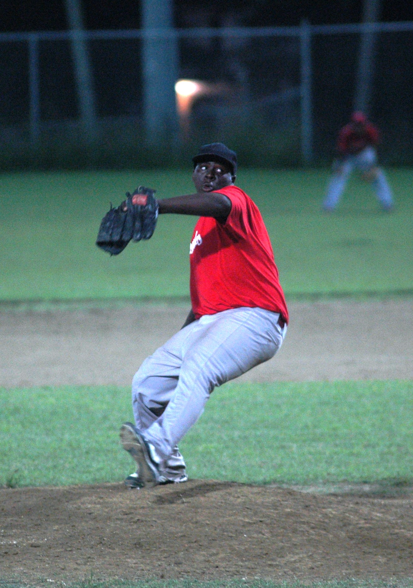 Monarchs starter Dushane Brown pitched five strong innings.