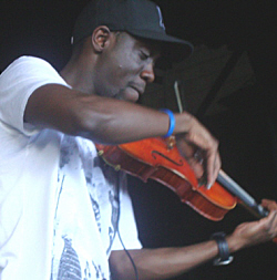 Wil B of Black Violin.