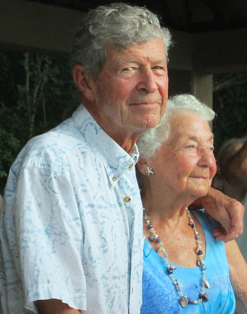 Dave and Clare Kane, married 60 years, renewed their vows Saturday on St. John
