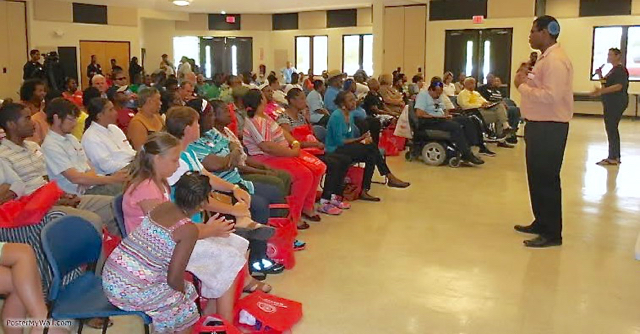 A recent conference on autism, sponsored by V.I. University Center for Excellence in Developmental Disabilities, drew a crowd. (Photo provided by VIUCEDD)