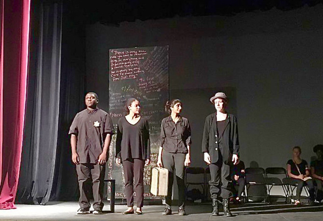 Young actors at Antilles School perform in a production last fall. (Submitted photo)