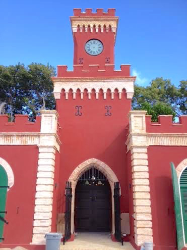 Fort Christian clock tower has been renovated. (Photo provided by Sean Krigger)