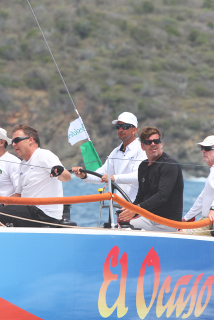 Doug Baker's Team Magnitude-El Ocaso came up gold in the Spinnaker 2 class. (Photo by Ingrid Abrey, provided by STIR)