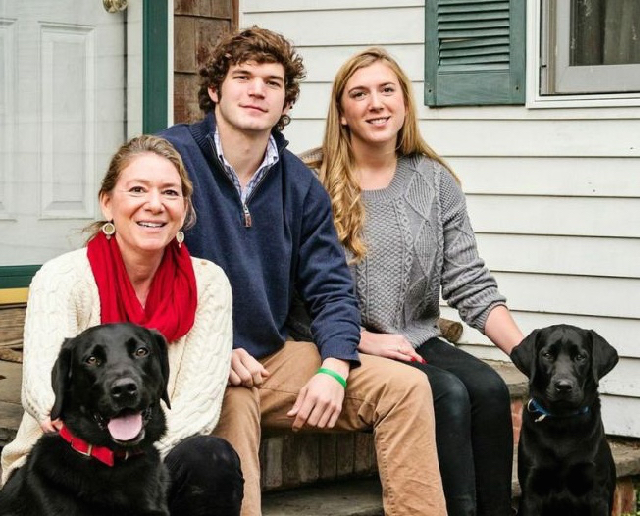 Elizabeth Morrison with her children, Ben and Xan. (Submitted photo)