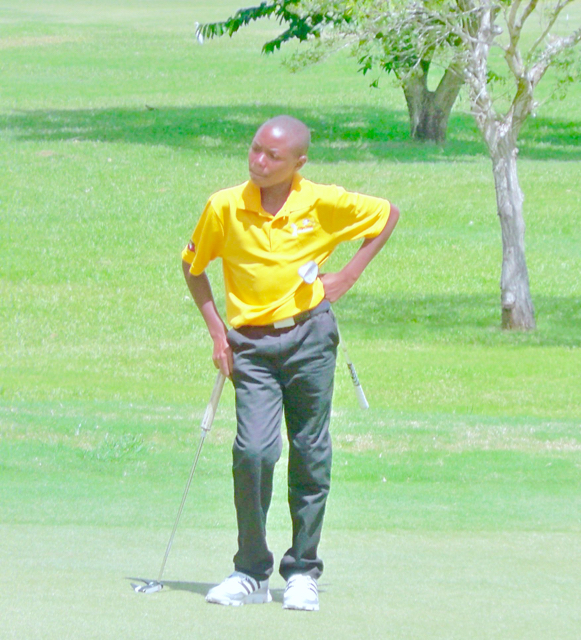 12-year-old golfer Demar James from Antigua was a highlight of the tournament.