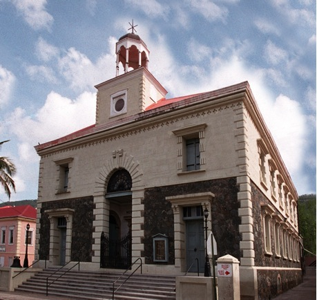 Memorial Moravian Church in Charlotte Amalie. (Photo provided by the church)