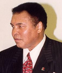 Muhammad Ali changed his name from Cassius Clay when he converted to Islam.