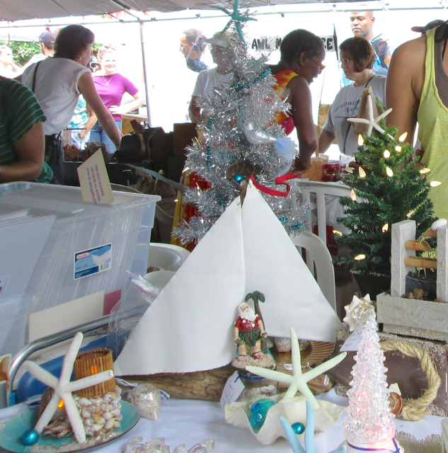 Crafts sell at the 2013 Bizarre Bazaar.