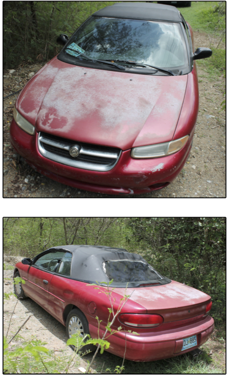 Police are seeking this car in connection with an ongoing investigation.