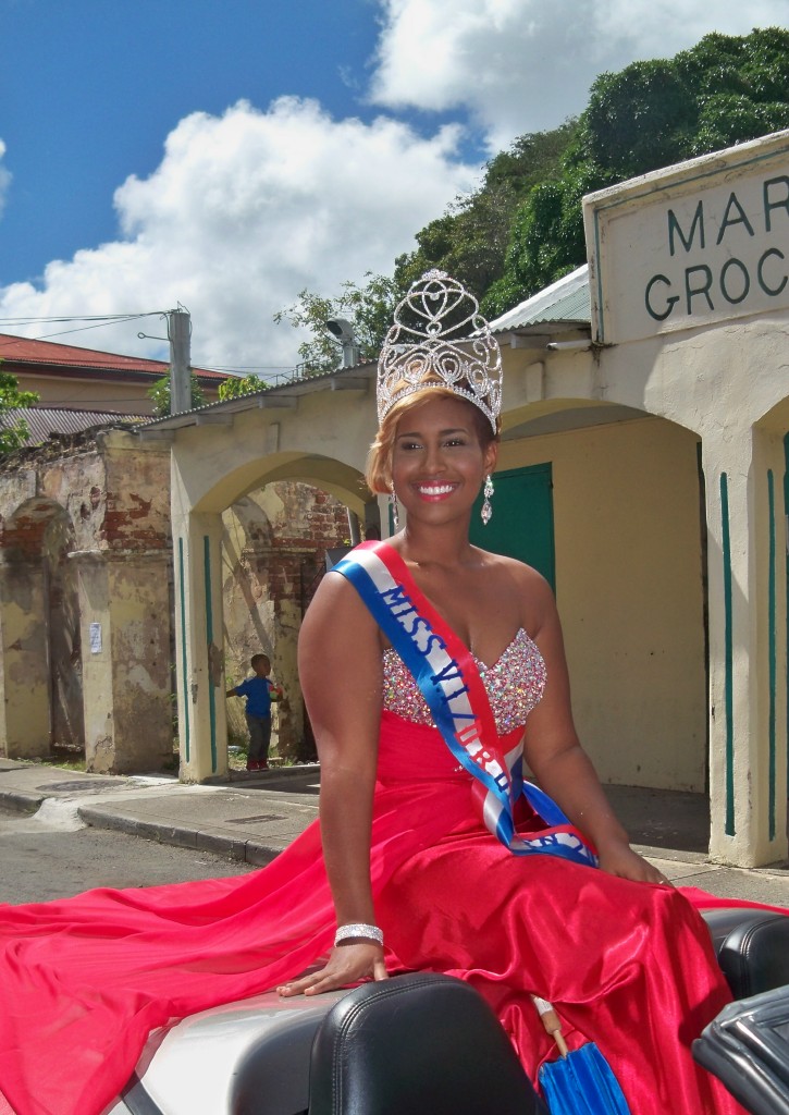 Liuvi Arrendell, this year's Virgin Islands/Dominican Replublic queen.