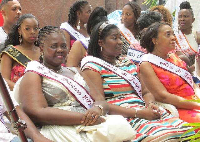 Queens, princes and princesses of yesteryear took part in Sunday's celebration.