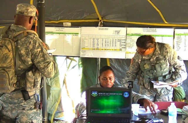 VING troops simulate a five-day disaster for a training exercise.