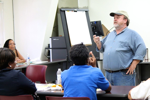 Youth Development Group organizer Scott Bradley talks about issues faced by youth-centered organizations.