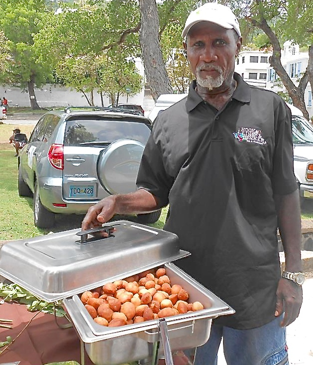 Chef Harry Ralph of Hook, Line and Sinker was named 2014 Best Coal Pot Chef on St. Thomas.
