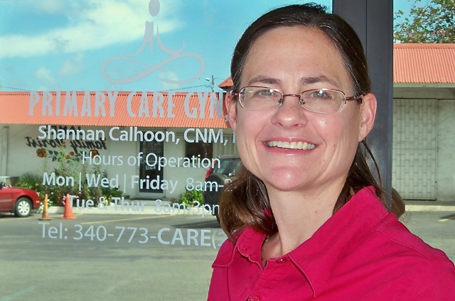 Certified nurse midwife Shannon Calhoon
