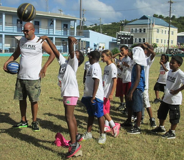 Just Play Day, organized by Using Sport for Social Change, needs a microphone system.