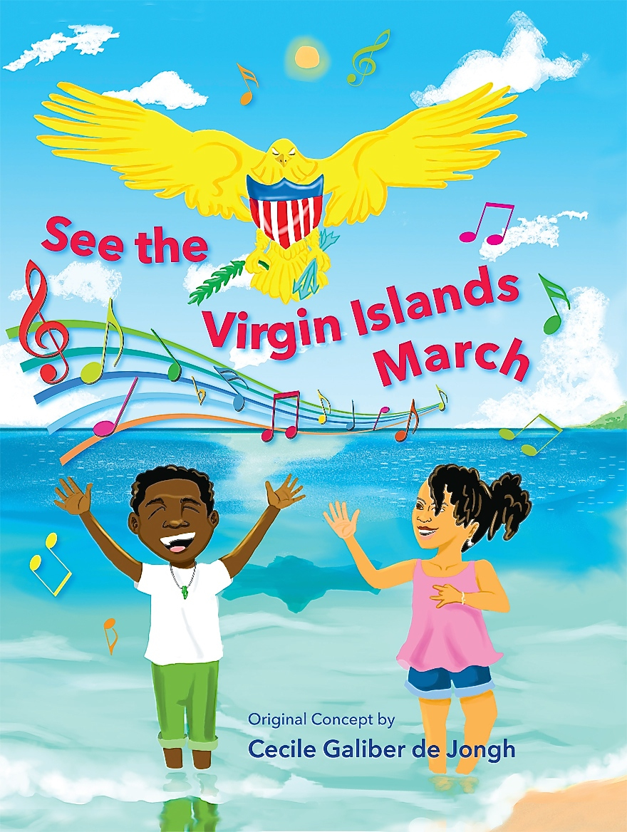 The cover of 'See the Virgin Islands March.'