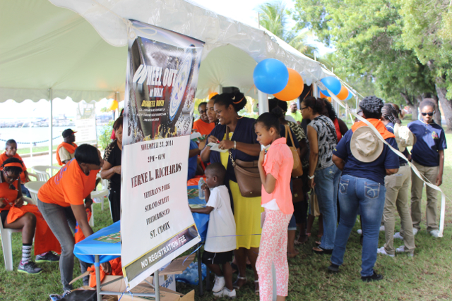 The 'Wheel Out or Walk' drew a crowd to Frederiksted.