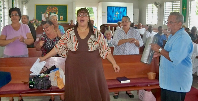 The choir of the Iglesia Metodista Hispana church, will take part in the Hurricane Thanksgiving Day event.