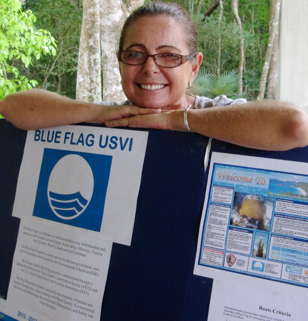 Valerie Peters discusses Blue Flag USVI's new boating program.
