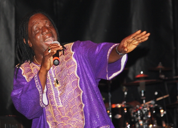 Samuel "Mighty Pat" Ferdinand placed second at the Calypso Monarch finals.