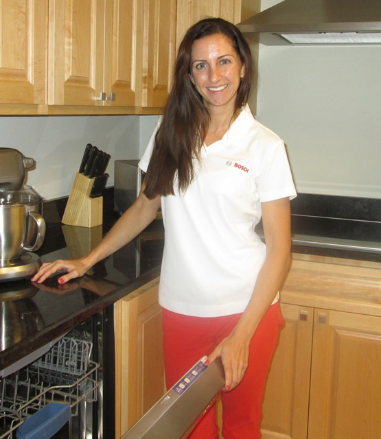 Kitchen design consultant Gabrielle Nelson at Dr. Cool.
