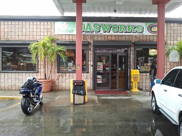 Lima's business, Gasworks, is a gas station, convenience store and car wash.