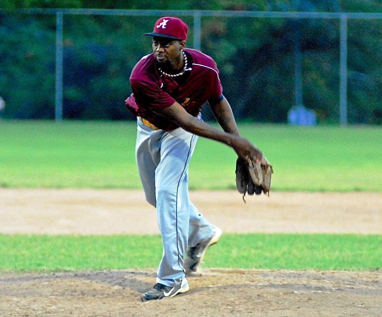 Colin Williams pitches a nine-inning shutout in local AA Baseball.