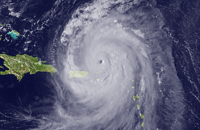 Hurricane Earl in the 2010 Atlantic hurricane season. (NOAA image)