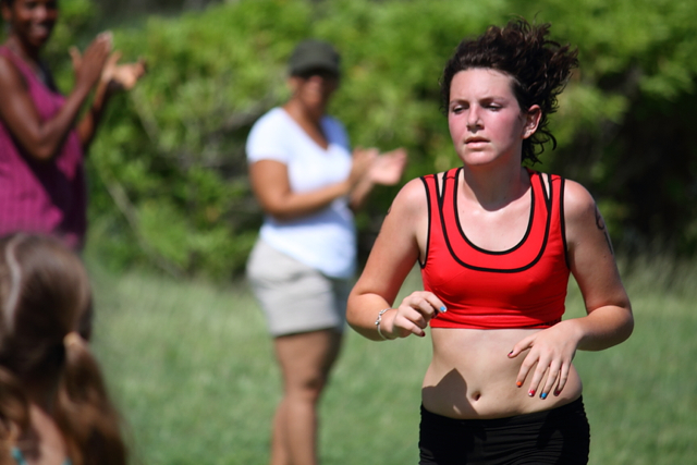Sophie Dean overcame illness to reach her goal of finishing every youth triathlon event on St. Croix this season.