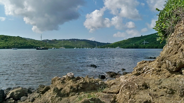 Salt River Bay, the site of Columbus's visit to St. Croix and the first recorded European-Indigenous combat.