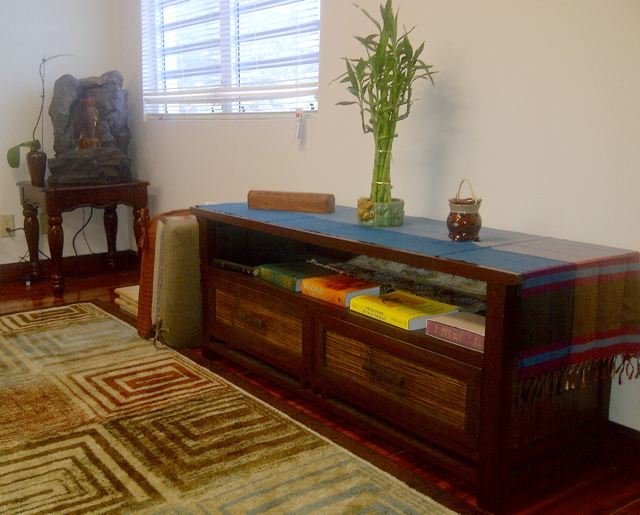 The Center for the Study of Spirituality and Professionalism opened this sacred space  in Penha House on the St. Thomas campus.