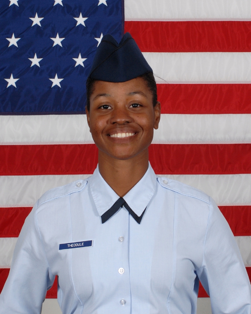 Air Force Reserve Airman Dalia D. Theodule