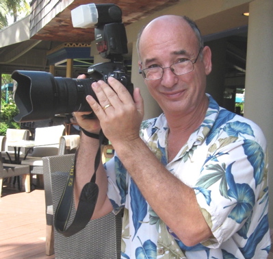 Bob Schlesinger opened Tropical Focus on St. John.