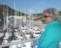 Dockwise's Ann Souder looks at the record number of yachts delivered to St. Thomas.