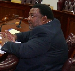 Harold Willocks at the Legislature.