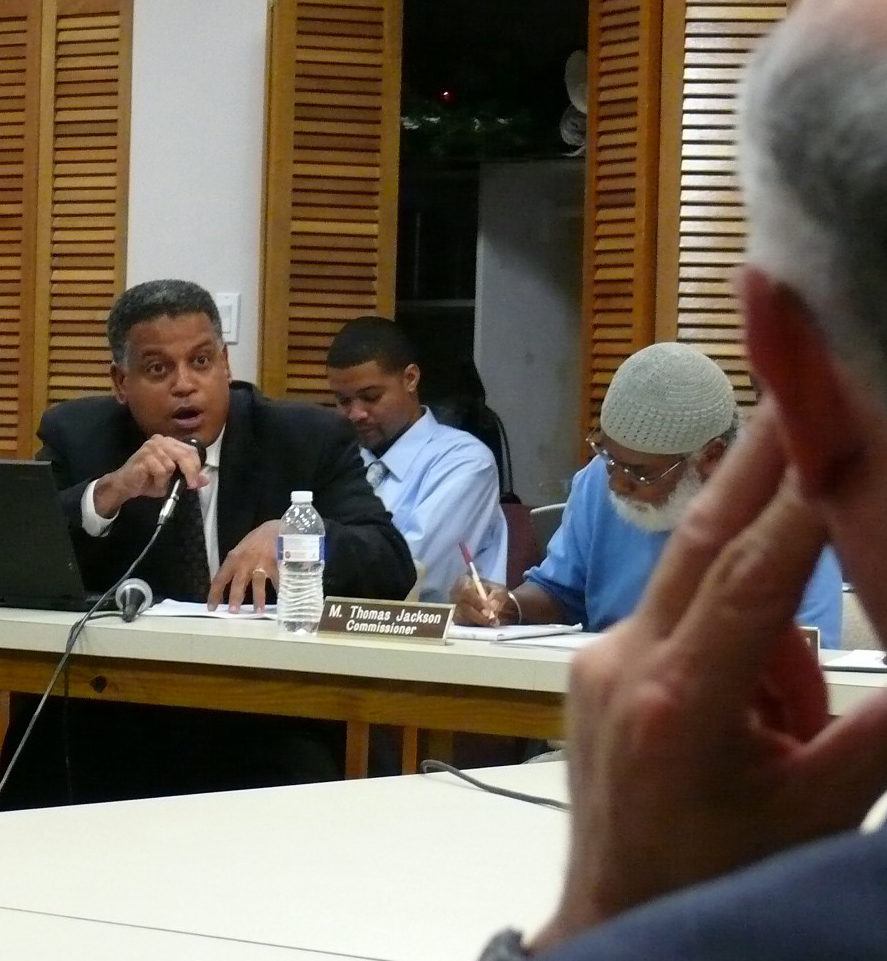 PSC Chairman Joseph Boschulte at Monday's public hearing
