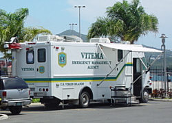 A VITEMA vehicle in Sub Base.