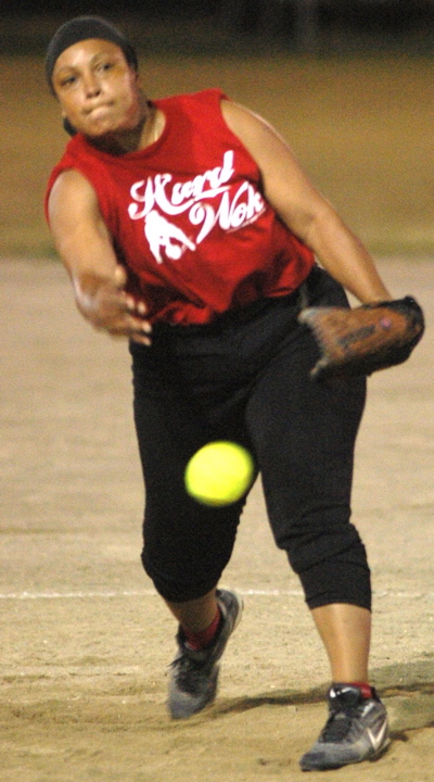 Hard Wuk ace Marie Encarnacion pitched well but was undone in the sixth.