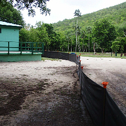 New road at Magens Bay.