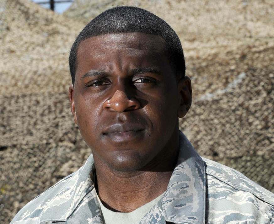 Air Force Staff Sgt. Calvin Edwards