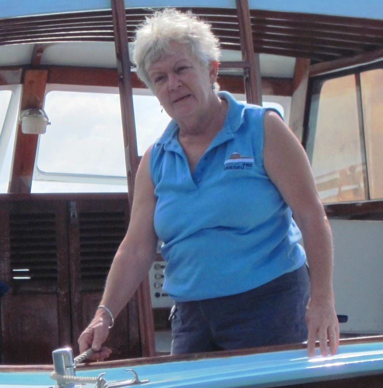 Pictured is SerenaSea Capt. Marie Naisby 